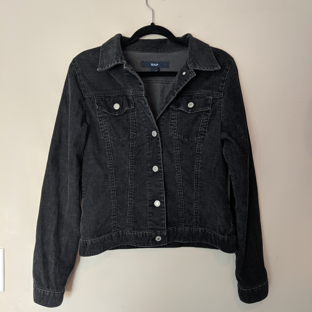 Black Denim Gap Jacket